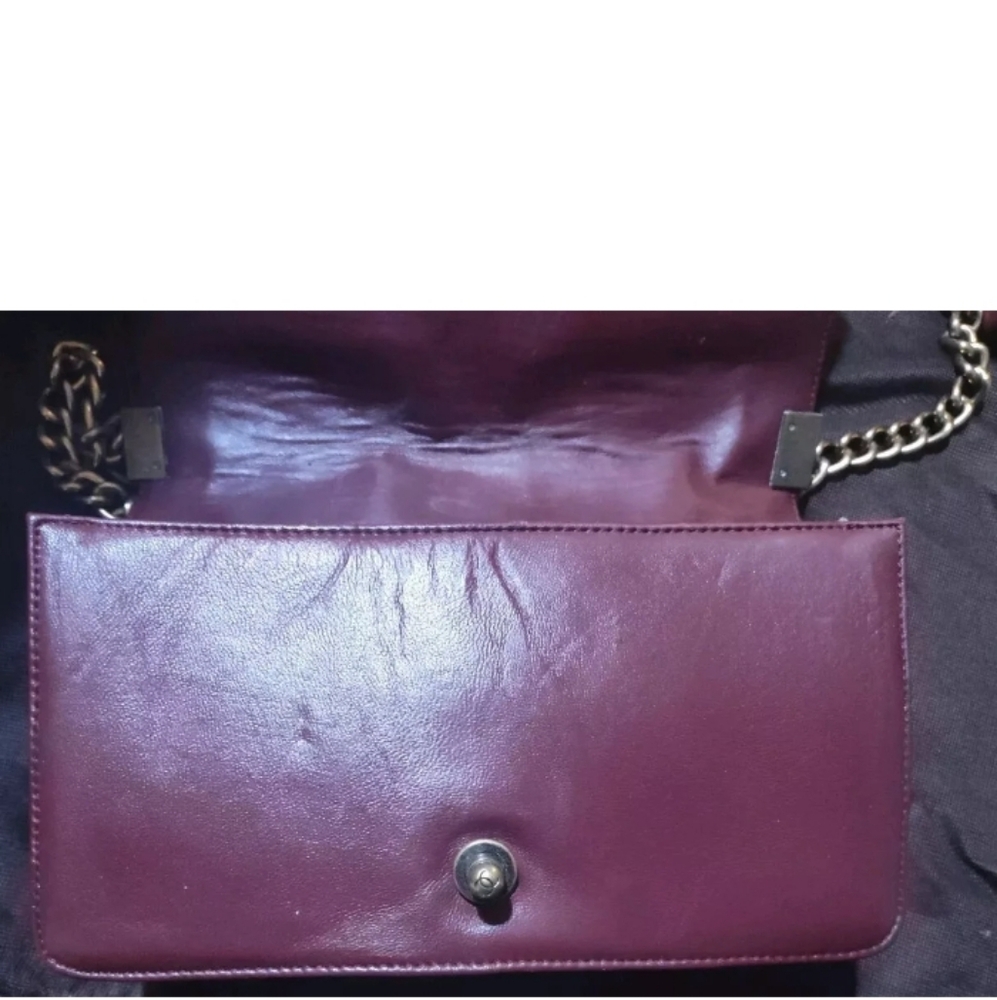 CHANEL Quilted Boy Bag in burgundy RARE!!! - Picture 14 of 16